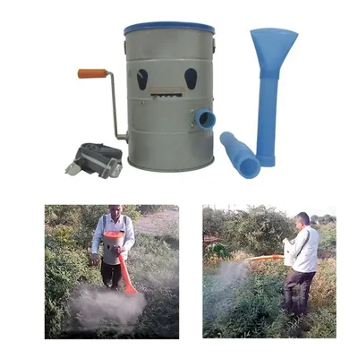 Made in India Heavy Duty Belly Mounted Hand Rotary Duster